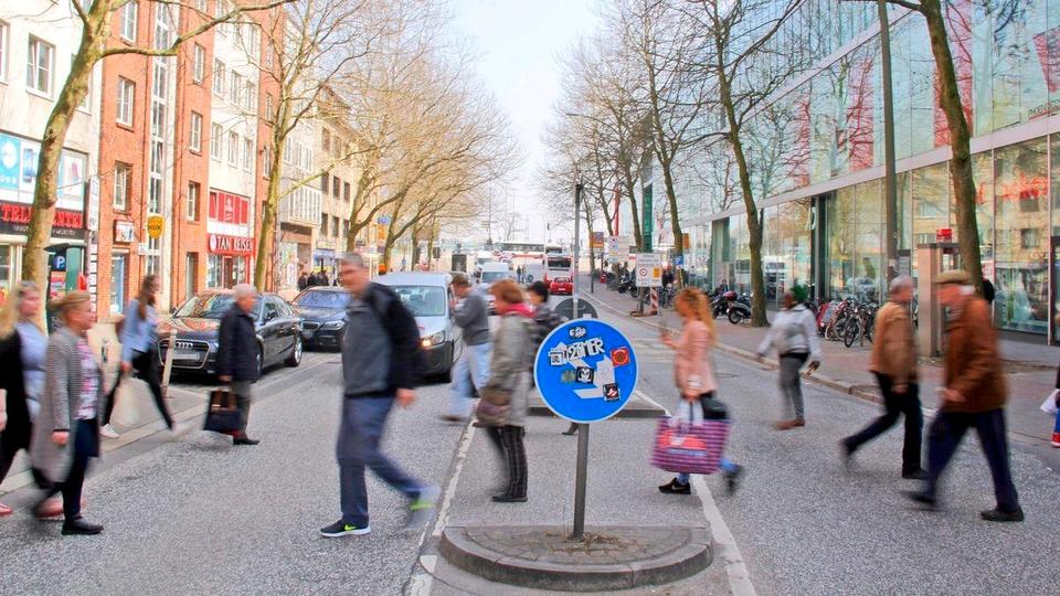 Thumbnail-3 Etagen! Top Frequenz Lage – Ladenfläche in Harburg zu vermieten