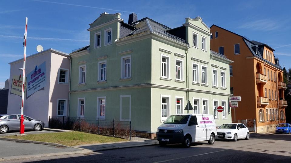 Thumbnail-sonnige 2-Raum Dachgeschoß Wohnung Zentrum Limbach