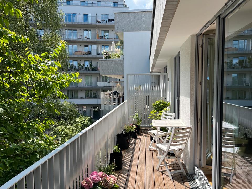 Thumbnail-OHNE PROVISION: Neubau im Hinterhaus - 4 Zimmer - 16qm Balkon