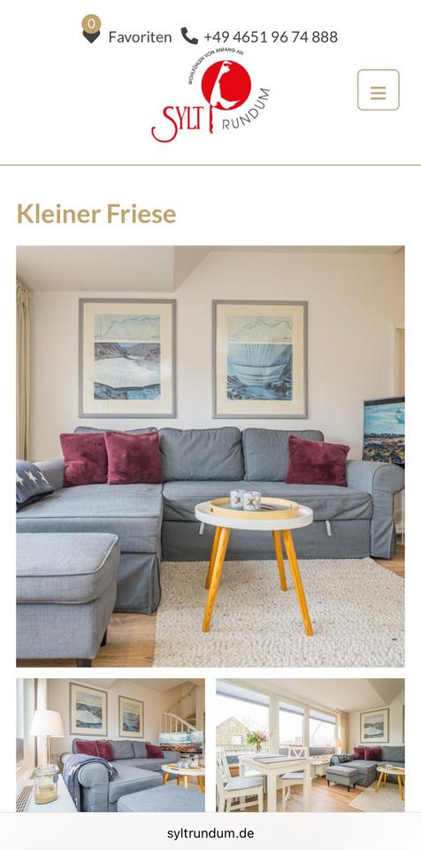 Thumbnail-Ferienwohnung Wenningstedt - Sylt im Herbst genießen