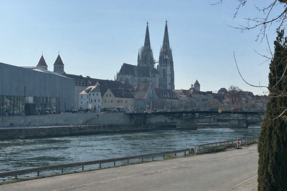 Thumbnail-Dom und Donaupanorama 3,5-Zimmer Maisonette Einbauküche, Sauna