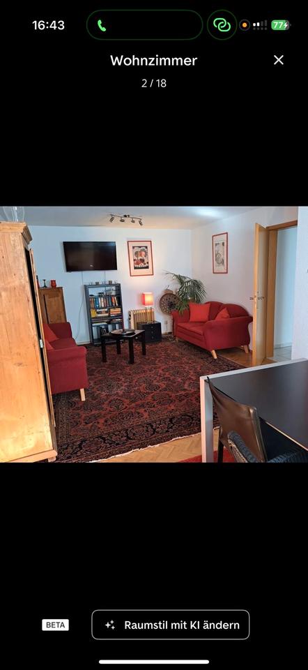 Thumbnail-Möblierte 2,5 Zimmer-Wohnung in Geisingen ab Januar