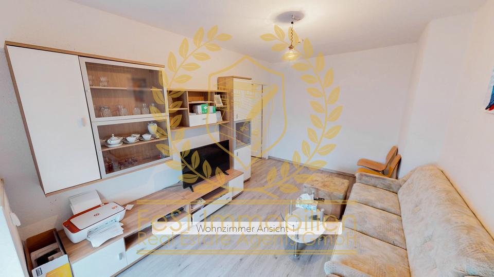 Thumbnail-2-Raum-Wohnung mit Balkon & Tageslichtbad in Hettstedt