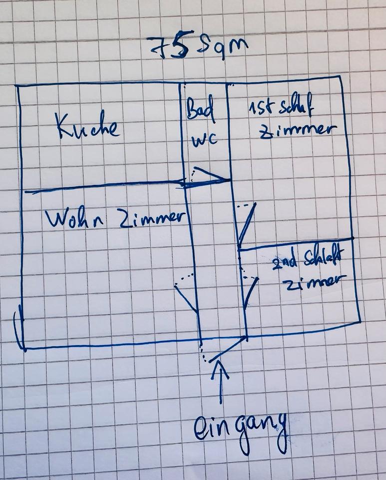 Thumbnail-Sublet 3-Zimmer-Wohnun im Zentrum Potsdams (28.11-28.12)