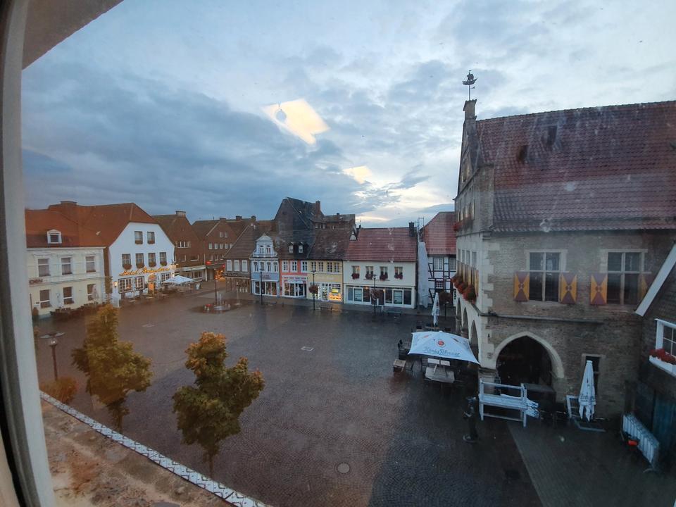 Thumbnail-Zentrale 95qm Wohnung, Blick auf den Marktplatz, modernes Bad