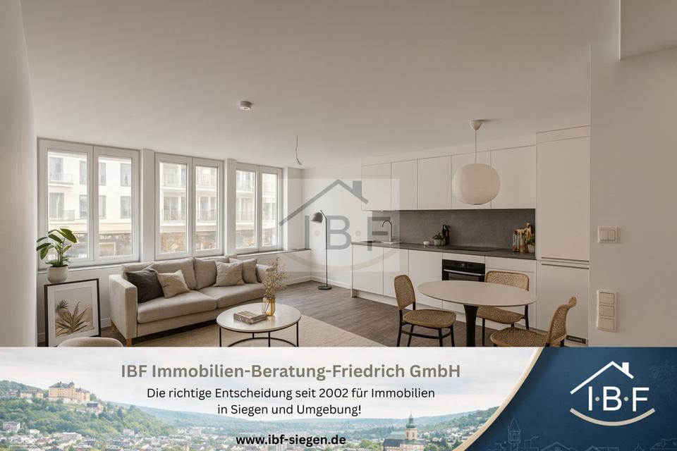 Thumbnail-Elegante 2-Zimmer-Wohnung (klimatisiert) mit Aufzug in bester Siegener Innenstadtlage