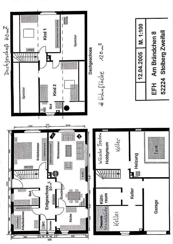 Thumbnail-Efh freistehend, Waldlage, 5+2 Zi, Garage im Haus,