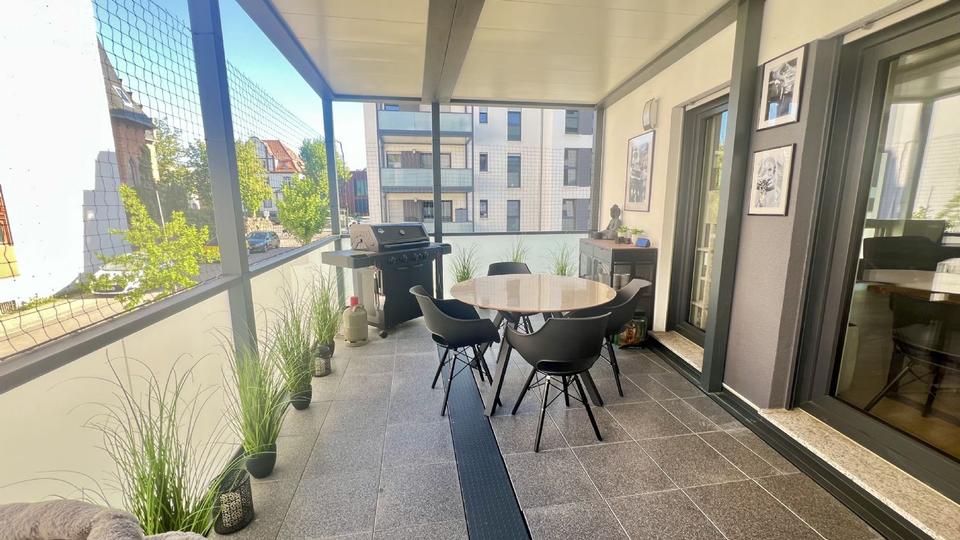 Thumbnail-Modern und Zentrumsnah - 3 Zimmer NB Wohnung mit EBK, großem Balkon und TG