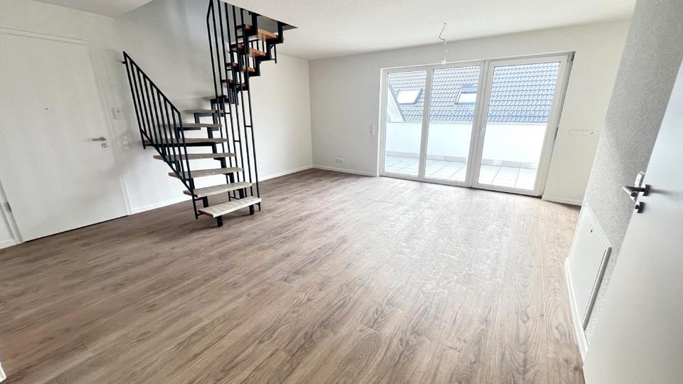 Thumbnail-Nur mit Wohnberechtigungsschein! Moderne 4 Zimmer NB Maisonette Wohnung mit großem Balkon