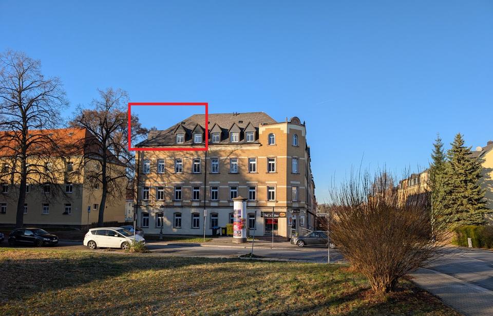 Thumbnail-Geräumige 3-Raum-Dachgeschosswohnung mit viel Platz in Chemnitz-K