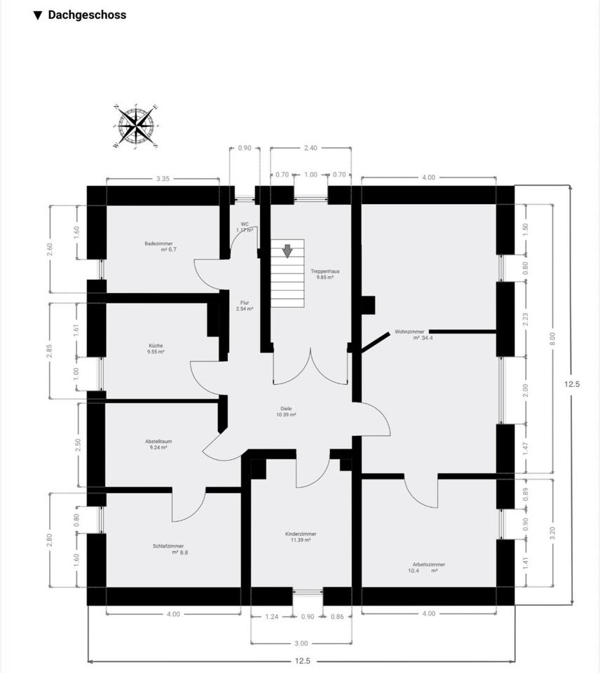 Thumbnail-Helle DG-Wohnung in Toplage – ab 1.2. frei
