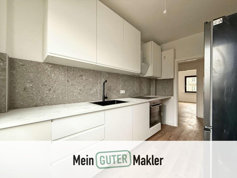 Thumbnail-Erstbezug nach Sanierung: Charmante 4-Zimmer-Wohnung mit Süd-Balkon und EBK in Hamburg-Harburg