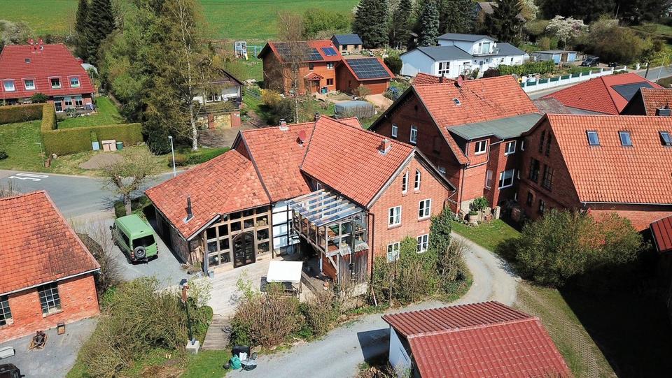 Thumbnail-Biowohnhaus + Bauplatz mit Teich