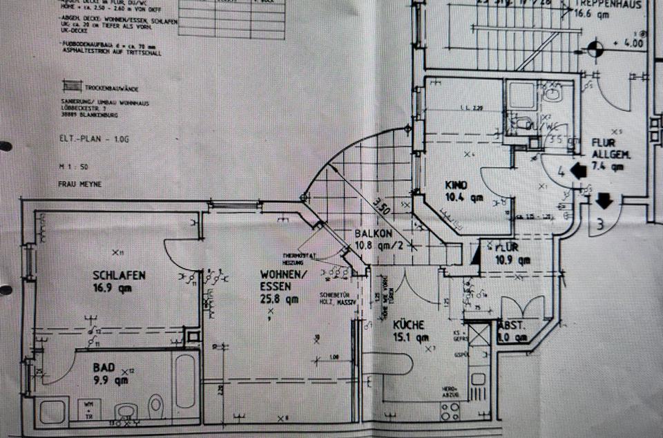 Thumbnail-Großzügige 3-Zimmerwohung zu vermieten
