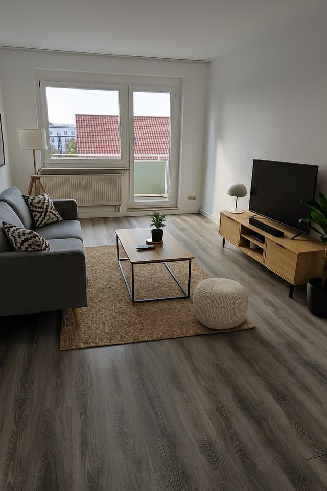 Thumbnail-4-RMW mit Balkon, EBK, Parkplatz – 5 Minuten zum Amazon-Werk