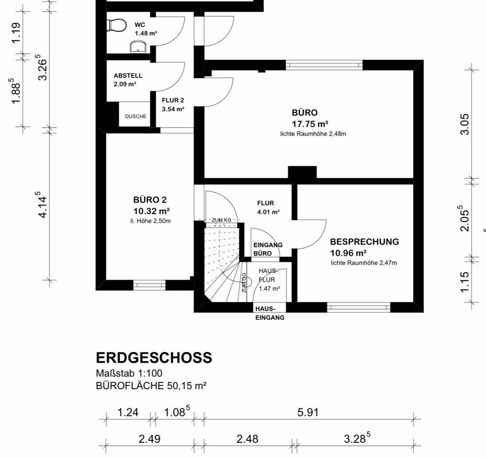 Thumbnail-Wohnung oder Büro zur Nachmiete – ab 01.06.2026