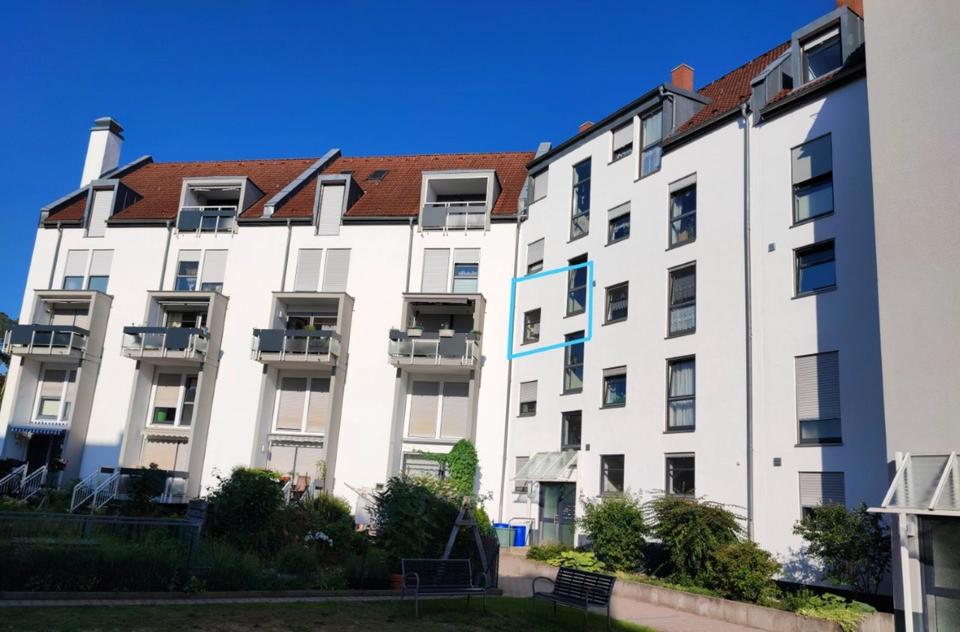 Thumbnail-2 Zimmer Wohnung mit Balkon, Kellerraum und Aufzug 71m2