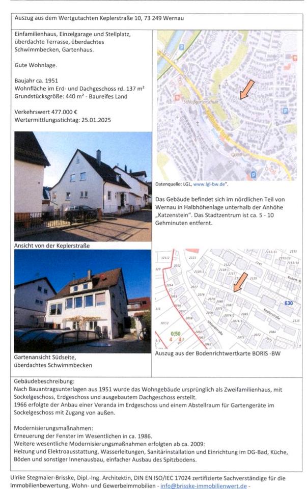 Thumbnail-Einfamilienhaus freistehend Wernau Katzenstein