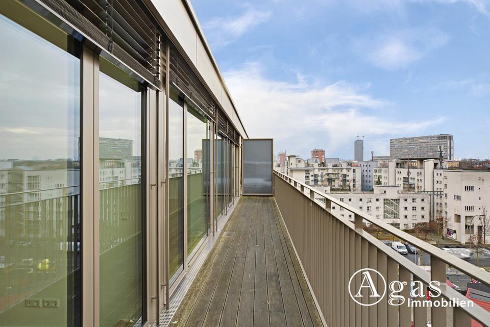 Thumbnail-LICHTDURCHFLUTET! 2 Zimmer Dachgeschoss-Wohnung mit ca. 77m² und großer Terrasse in Berlin-Mitte!