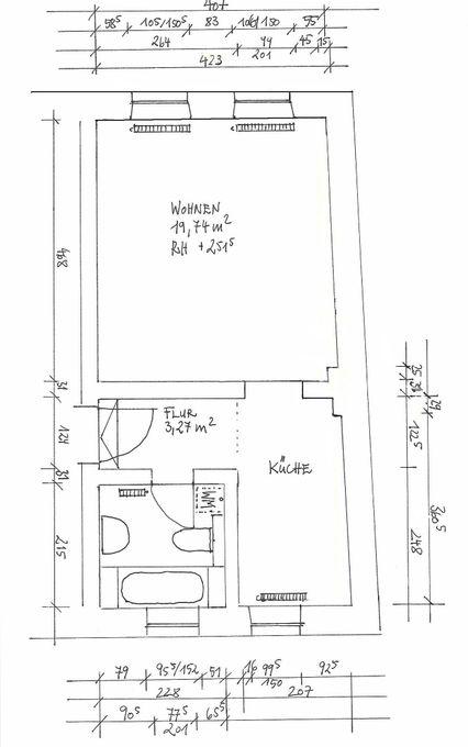 Thumbnail-1,5 Zimmer Wohnung - EG - Innenstadt Kulmbach - Provisionsfrei