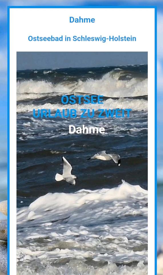 Thumbnail-Ferienwohnung 2 Personen Ostsee Dahme
