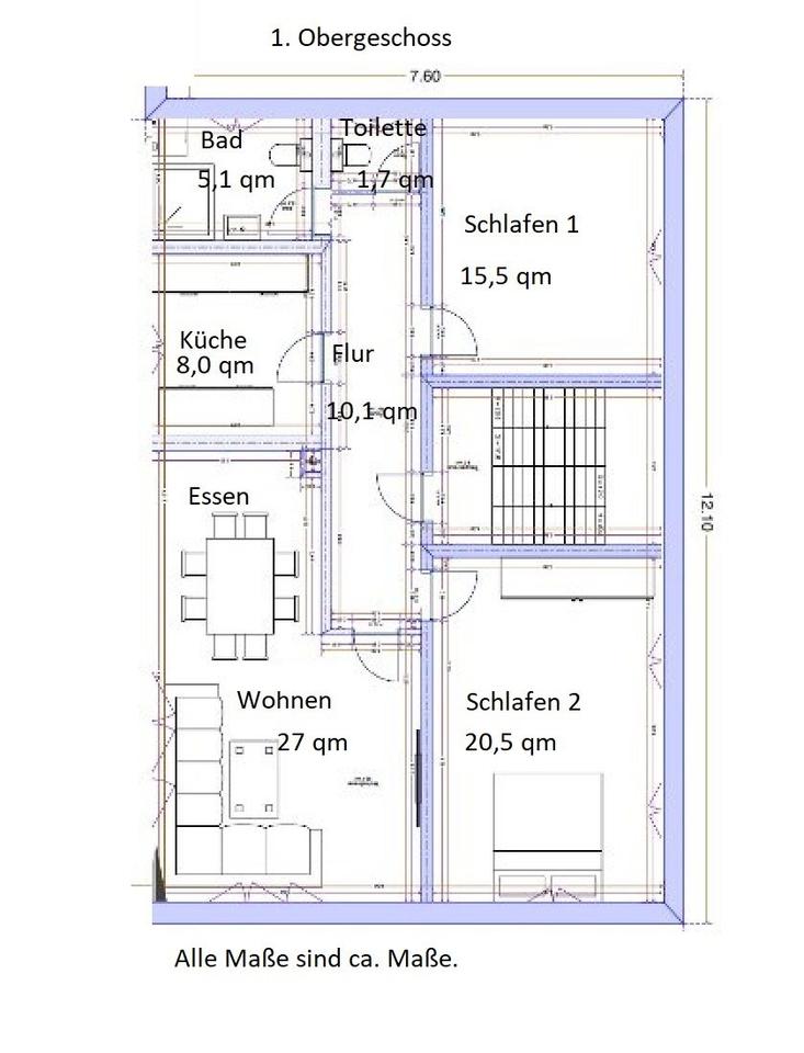 Thumbnail-Sanierte 3-Zimmerwohnung in 90471 N-Langwasser zu vermieten