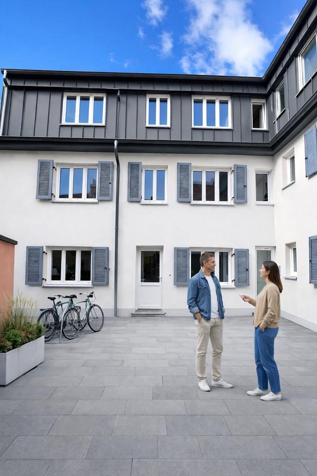 Thumbnail-moderne 1,5 ZKB Erstbezug nach Kernsanierung im Ortskern Dossenheim