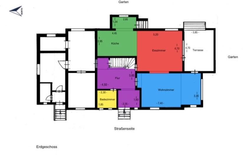 Thumbnail-Repräsentative Landhausvilla mit Zweitwohnung
