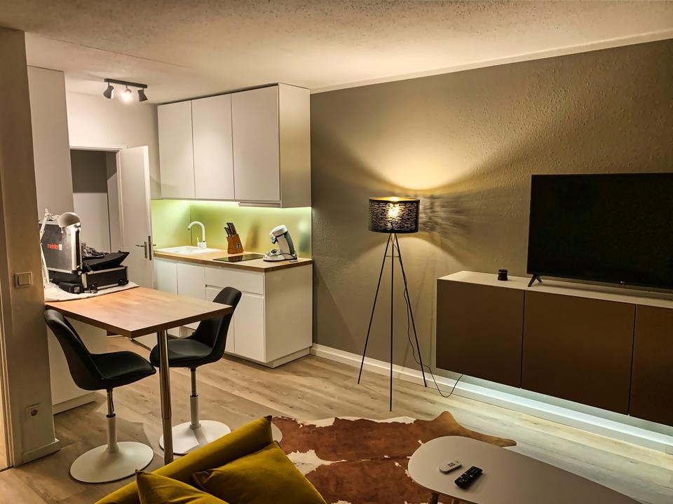 Thumbnail-Gemütliches und vollmöbliertes 1-Zimmer-Apartment in FrankfurtNiederrad - Provisionsfrei