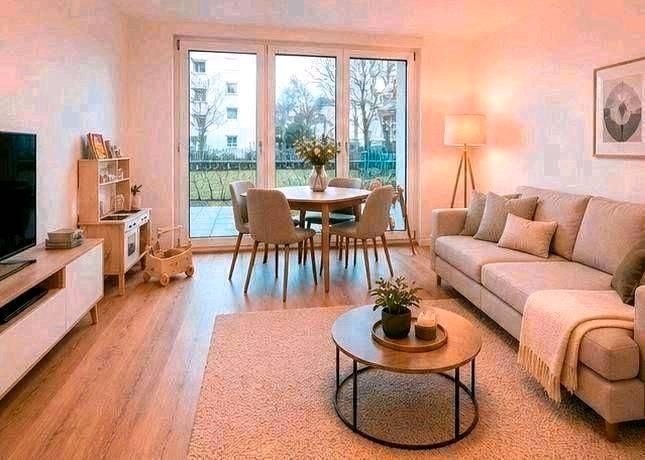 Thumbnail-KU80 - 3 Zimmer Wohnung + Terrasse, Garten, TG-Stellplatz, Küche