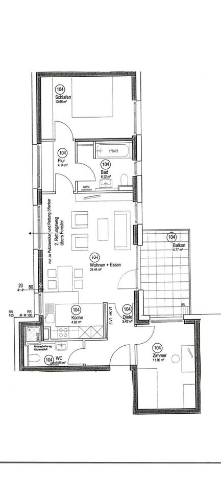 Thumbnail-Helle 3 Zimmer Wohnung im Kurgarten 1