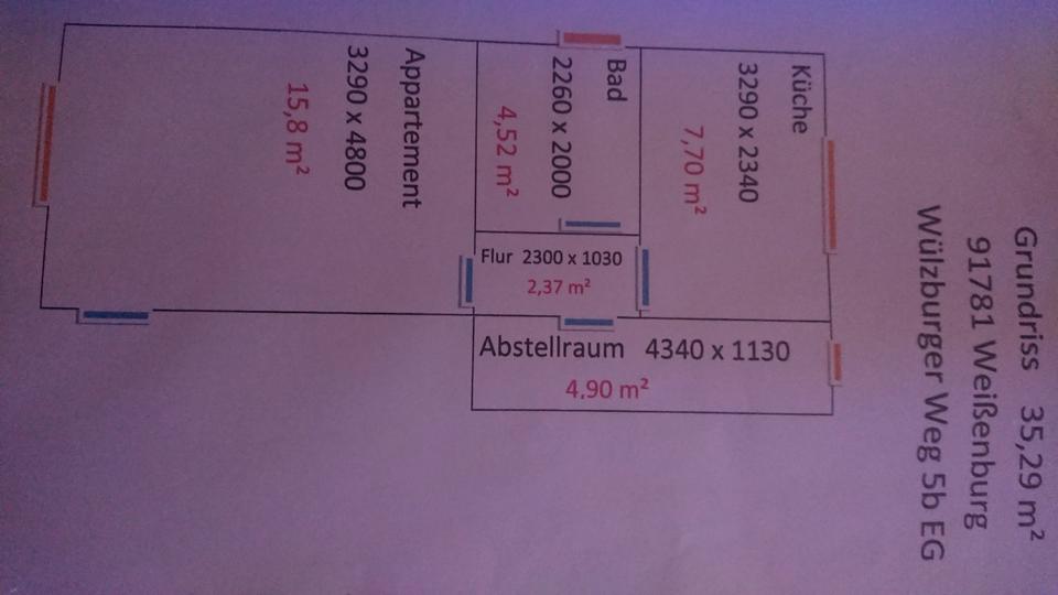 Thumbnail-Klein aber fein 1-Zimmer Appartment in WUG frei