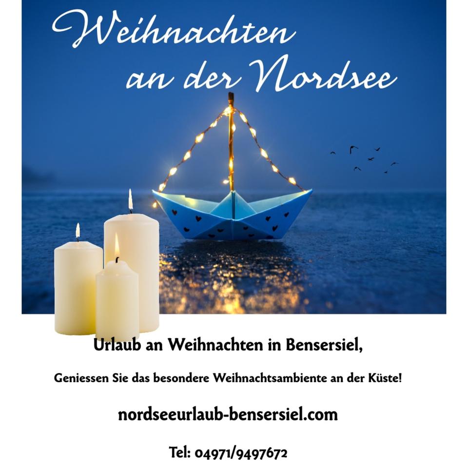 Thumbnail-Weihnachten Nordsee FeWo Bensersiel auch mit Hund