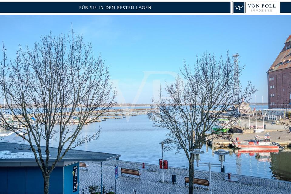 Thumbnail-Renovierte Altbauwohnung in erster Reihe am Wasser mit Blick auf die Insel Rügen
