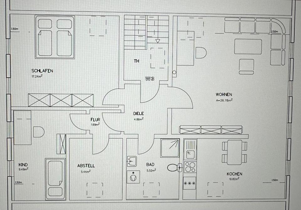 Thumbnail-Wohnung am Stadtrand von Schmalkalden