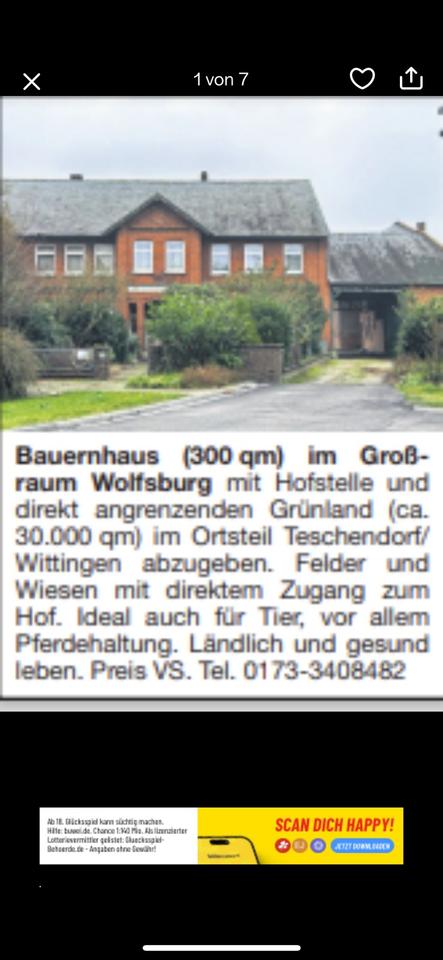 Thumbnail-Bauernhof mit angrenzendem Grünland zu verkaufen