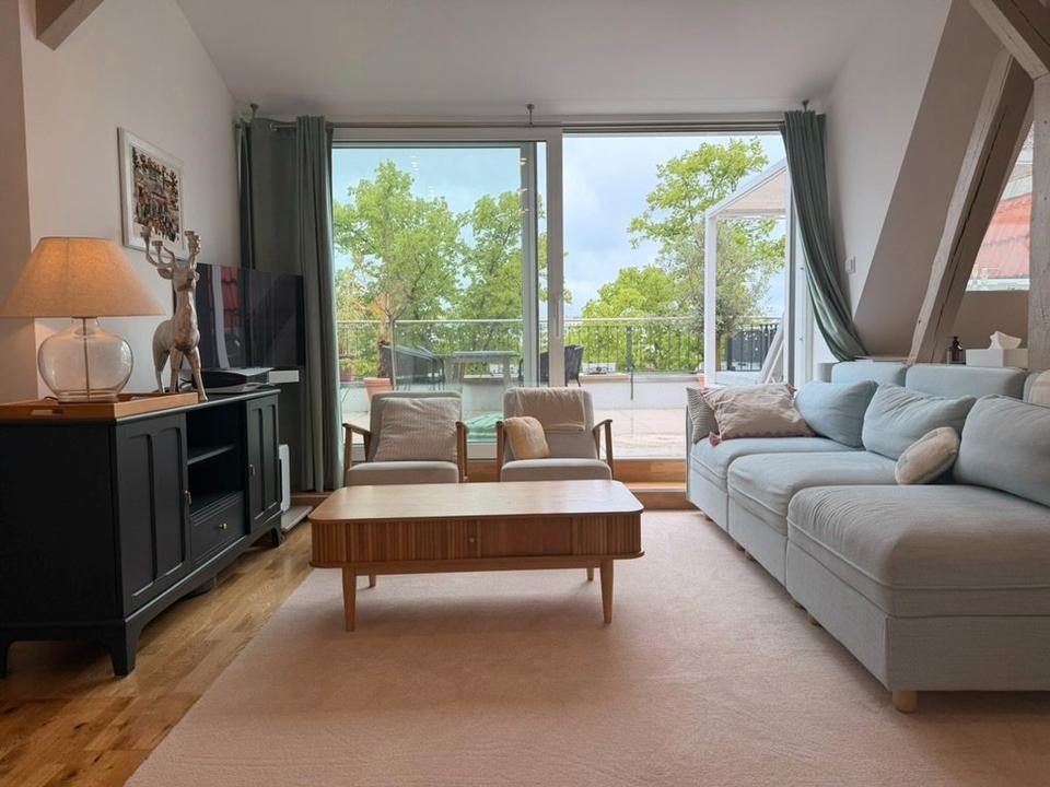 Thumbnail-Lichtdurchflutetes Loft-Juwel am Rüdesheimer Platz – 120m², 40m²