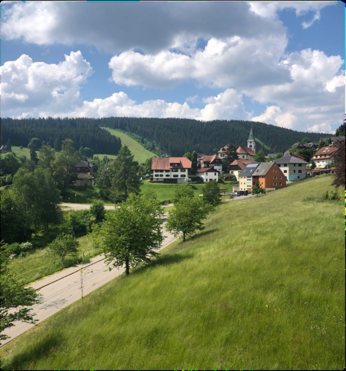 Thumbnail-Panoramablick mit S-Bahnanschluss: 2-Zi.-Wohnung in Altglashütten
