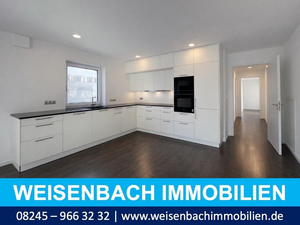 Thumbnail-128 Qm - 4 Zimmer - 2 Bäder - Barrierefreier Neubau mit hochwertiger Einbauküche - Ihre Wohnung in Türkheim