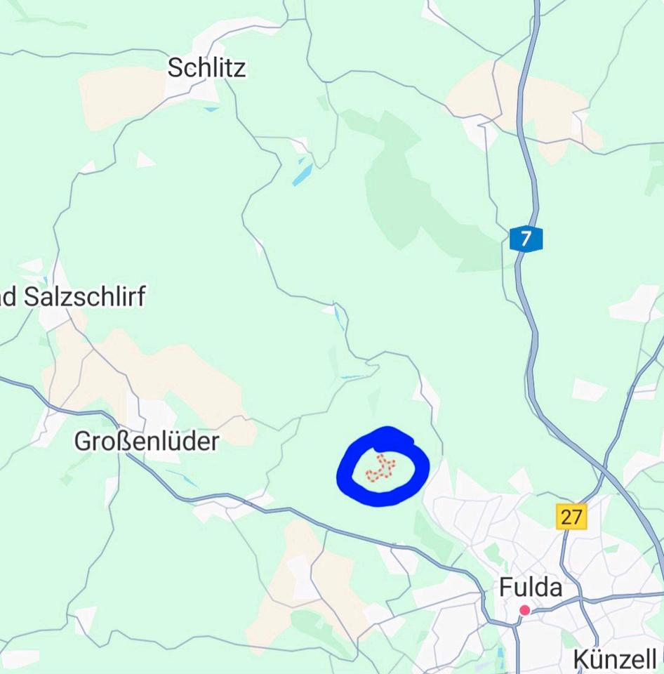 Thumbnail-2,8 ha Mischwald Wald Waldgrundstück in 36041 Fulda