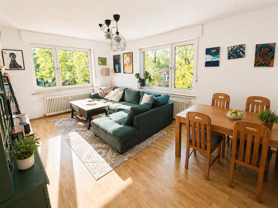 Thumbnail-3 Zi-Whg., 68qm, mit Küche und Terrasse, Schützenstr.