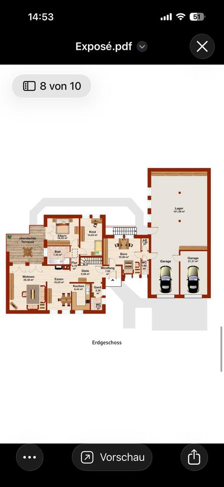 Thumbnail-Bungalow mit großer Halle – ideal für Wohnen & Gewerbe!