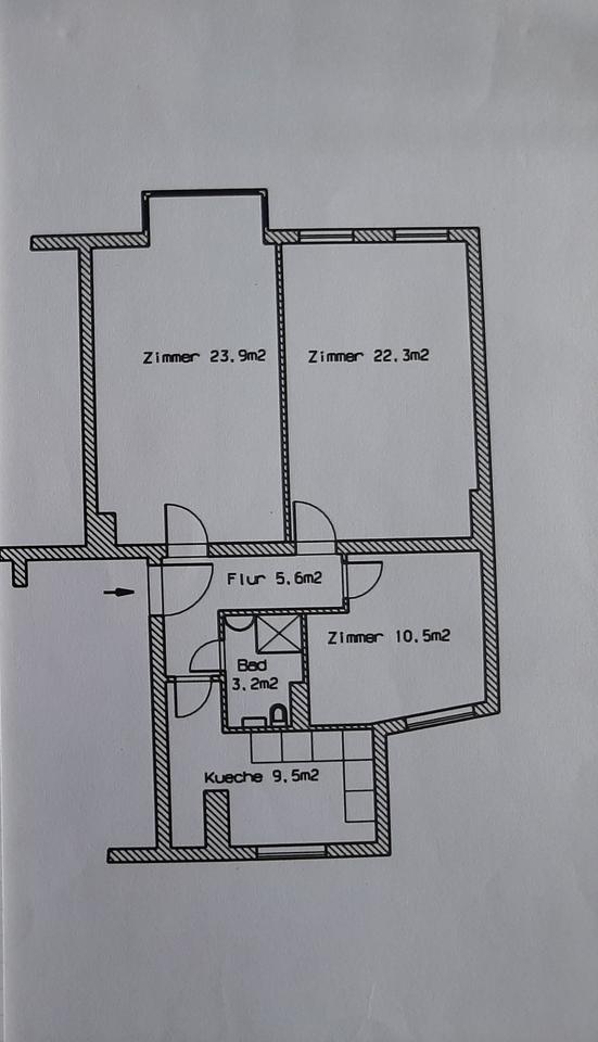 Thumbnail-3 Zimmerwohnung in Hannover Calenberger Neustadt UNI Nähe