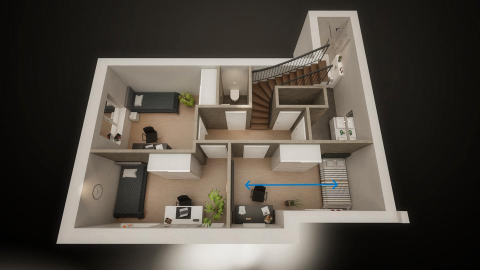 Thumbnail-Freies Zimmer in WG - Neubauwohnung Oldenburg - Scheideweg
