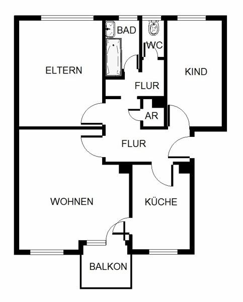 Thumbnail-Wunderschöne 3-Zimmer-Wohnung!