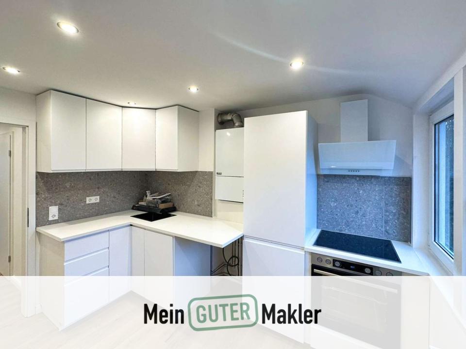 Thumbnail-Stadtwerder Erstbezug nach Sanierung: Schöne 2-Zimmer-Wohnung mit Einbauküche in einmaliger Lage