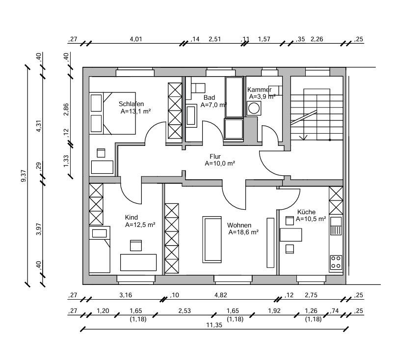 Thumbnail-3-Zimmer-Wohnung in ruhiger Lage von Bitterfeld
