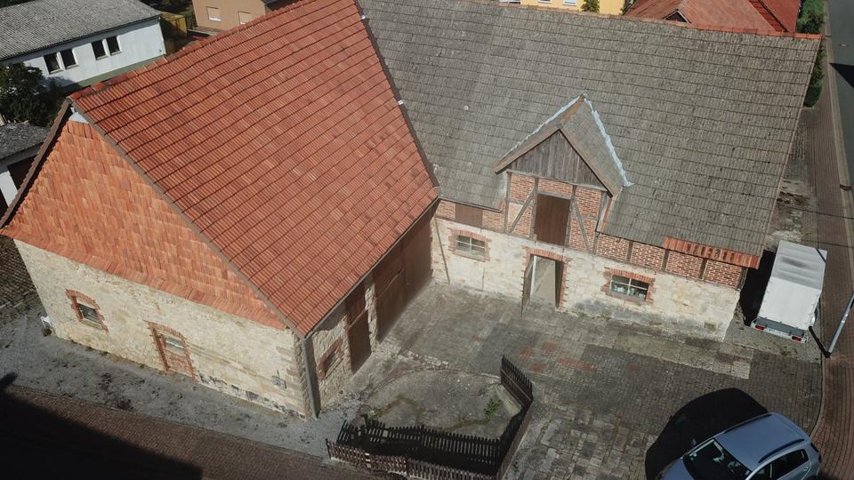 Thumbnail-Großscheune mit Wohnhaus- und Gewerbepotenzial 1000 qm Grundstück