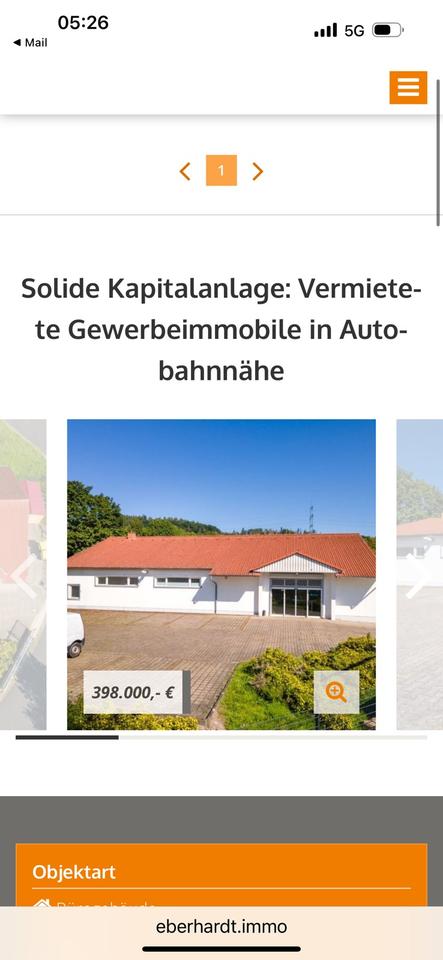 Thumbnail-Herleshausen Immobilie direkt an der A4 und A44