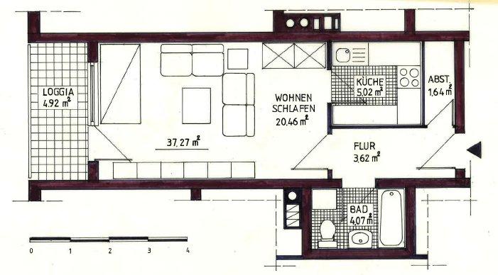Thumbnail-WohnungAppartment mit sep. Küche, Balkon...